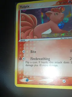 Pokemon English Card - Vulpix Emerald 72/106 Reverse Holo Stamped US SELLER MP📈 - Image 5