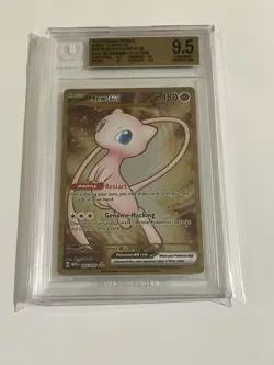 2023 Pokemon SV 151 Ultra Premium Mew Ex UR Metal Card #205/165 BGS 9.5 - Image 1