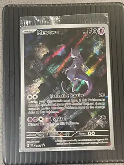 Mewtwo 052 Sv: Scarlet & Violet Promo Cards Pokemon 151 UPC Holo NM Sealed - Image 3