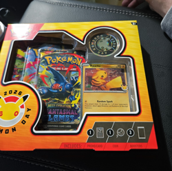 Pokemon Pokemon Day 2026 Box Set - Pikachu Promo Card, Coin & 3 Booster Packs - Image 1