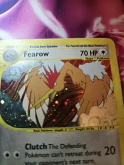 Fearow - EX: Expedition (11/165) e-Reader Holo Rare Pokemon Card DMG - Image 2