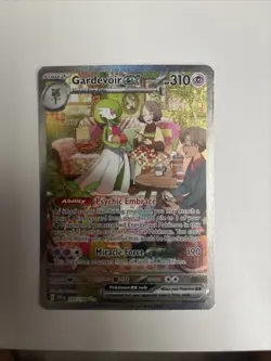 Gardevoir EX Scarlet & Violet Base Set Sir NM Full Art Card - Image 1