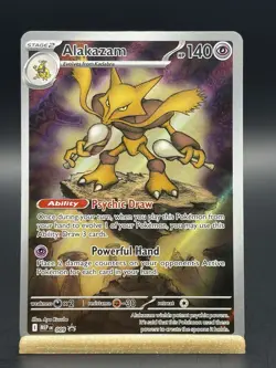 Pokemon TCG SV: Scarlet & Violet Promo Cards #009 Alakazam NM - Image 1