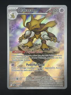 Pokemon TCG SV: Scarlet & Violet Promo Cards #009 Alakazam NM - Image 3