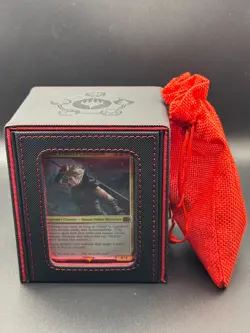 2 MTG Decks, Cloud & Sephiroth, Final Fantasy Cards, EDH Commander Boxes, Dice - Image 2