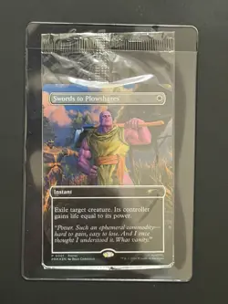 2026 SWORDS TO PLOWSHARES PSA Magazine Promo Wizards Of The Coast Marvel - Image 1