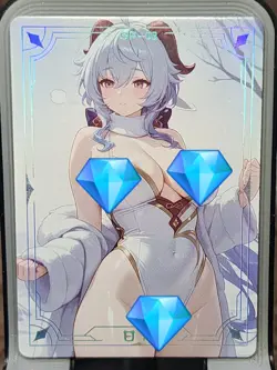 Ganyu Under The Nightgown Card Goddess Story Anime Waifu SP SP-08 - Image 1