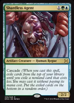 1 x Shardless Agent - Foil - Eternal Masters - NM-Mint - MTG - Image 1