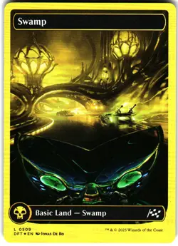 Aetherdrift #509 Swamp (0509) (First-Place Foil) - Image 1