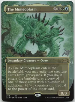 The Mimeoplasm Borderless FOIL 383 Rare Double Masters 2022 NM MTG - Image 1