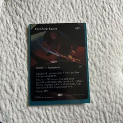Cori-Steel Cutter (Borderless) Tarkir: Dragonstorm Foil - Image 1