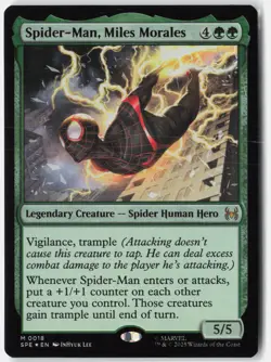 Spider-Man, Miles Morales 18 Marvel's Spider-Man: Eternal-Legal MTG Foil NM - Image 1