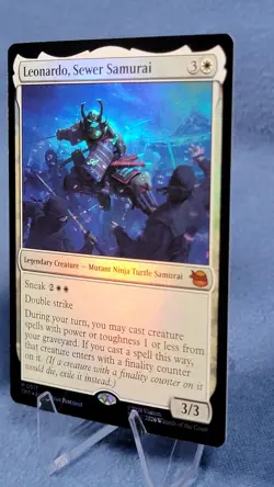 Leonardo, Sewer Samurai TMT 17 (Foil) (NM) TMT MTG 🔮 7* - Image 5