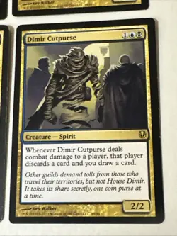 Dimir Cutpurse X4 Various Sets Ex/NM Condition See Pics Front Back - Image 2