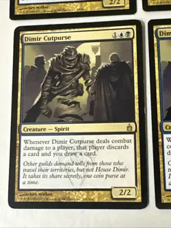 Dimir Cutpurse X4 Various Sets Ex/NM Condition See Pics Front Back - Image 3