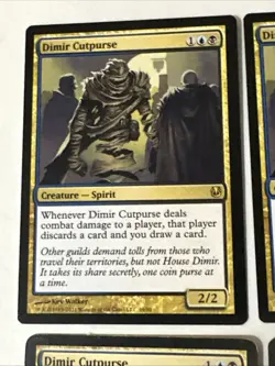 Dimir Cutpurse X4 Various Sets Ex/NM Condition See Pics Front Back - Image 5