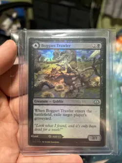 MTG Boggart Trawler Inundated Archive Foil Error x1 NM - Image 1
