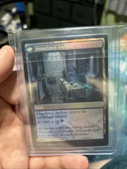 MTG Boggart Trawler Inundated Archive Foil Error x1 NM - Image 3