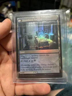 MTG Boggart Trawler Inundated Archive Foil Error x1 NM - Image 4