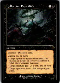 Magic | INR | Collective Brutality (Retro Frame) | 375 | Normal | NM - Image 1