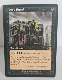 Mtg 🔥🔥 Dark Ritual 🔥🔥 Urza's Saga Regular MT/NM Magic The Gathering - Image 1