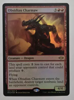 Obsidian Charmaw Modern Horizons 2 Foil - Image 1