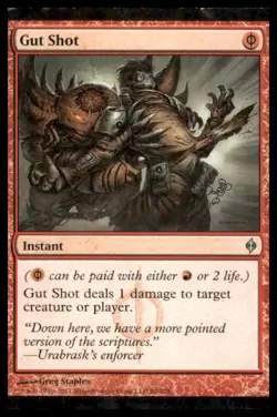 New Phyrexia #86 Gut Shot - Image 1