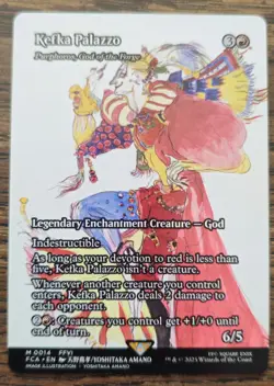 Wizards of the Coast Kefka Palazzo 0014 Legendary Creature EN Mtg - Image 1