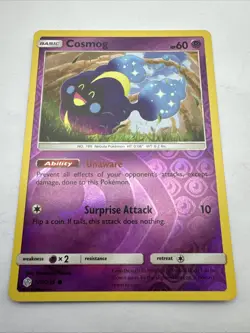 Cosmog 100/236 - Reverse Holo - Cosmic Eclipse Pokemon Tcg Card - Image 1