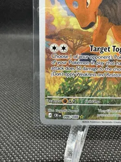 Pokemon Tauros 096/086 CR1 Rare Basic 130 HP Holo English 2026 - Image 4