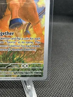 Pokemon Tauros 096/086 CR1 Rare Basic 130 HP Holo English 2026 - Image 5
