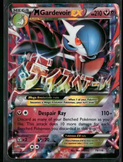 2016 Pokemon XY Steam Siege M Gardevoir EX 79/114 Ultra Rare NM - Image 1