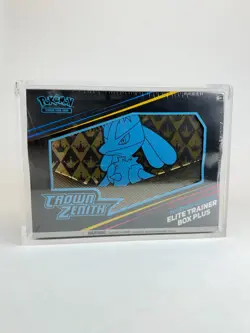 Acrylic Case for Pokemon Crown Zenith Elite Trainer Box Plus CRZ PC Sealed - Image 3