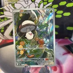 Pokemon TCG Foongus 095/086 Sv: Black Bolt Holo Card English Illustration Rare - Image 1