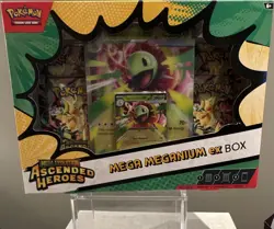Pokemon TCG Mega Evolution Ascended Heroes Mega Meganium ex Box 4- new/sealed - Image 1