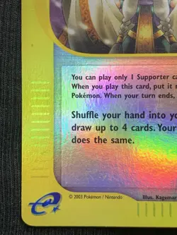 Pokemon Desert Shaman 123/144 Skyridge Holo Uncommon NM - Image 2