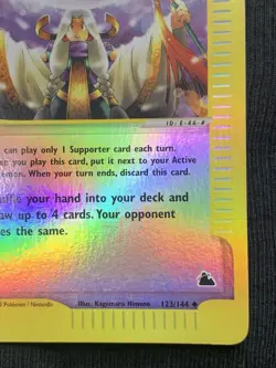Pokemon Desert Shaman 123/144 Skyridge Holo Uncommon NM - Image 5