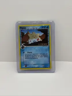 Togepi Reverse Holo Stamped Pokemon Card 41/101 - Dragon Frontiers NM - Image 1