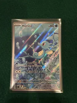 Horsea 067/064 Sv: Shrouded Fable Holo Illustration Rare Pokemon TCG NM - Image 1