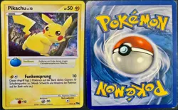Pikachu Lv.13 9/17 Holo Rare Pokemon POP Series 6 POP6 2007 EXC Vintage German - Image 2
