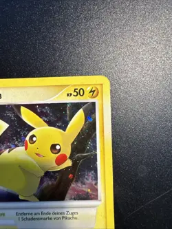 Pikachu Lv.13 9/17 Holo Rare Pokemon POP Series 6 POP6 2007 EXC Vintage German - Image 5