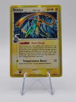 Pokemon TCG Deoxys Holo Delta Species Holon Phantoms Speed Forme 6/110 - Image 1