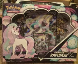 Pokemon TCG Galarian Rapidash V Box (SEALED) - Image 1