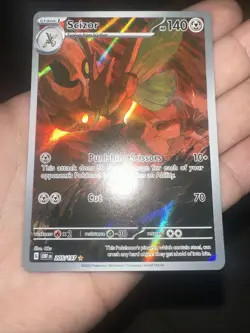 Scizor 205/197 Illustration Rare Obsidian Flames Pokemon NM - Image 2