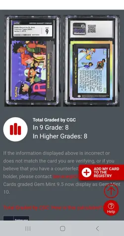 Topps Battle Aboard the St. Anne TV Pokemon CGC 9 Ep15 - Image 4