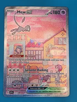 Mew ex SVP 053 Scarlet & Violet Promo Full Art Holo EN 2023 180 HP - Image 1