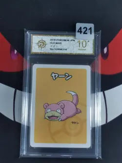 Pokemon Slowpoke 2019 Old Maid Japanese-P gold 10 - Image 1