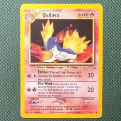 The Pokemon Company Quilava Neo Genesis 46/111 Uncommon 2000 English Regular HP… - Image 1
