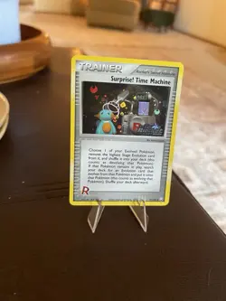 Surprise!Time Machine 91/109 Team Rocket Returns Reverse Holo Stamped Pokemon NM - Image 1