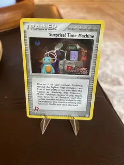 Surprise!Time Machine 91/109 Team Rocket Returns Reverse Holo Stamped Pokemon NM - Image 2